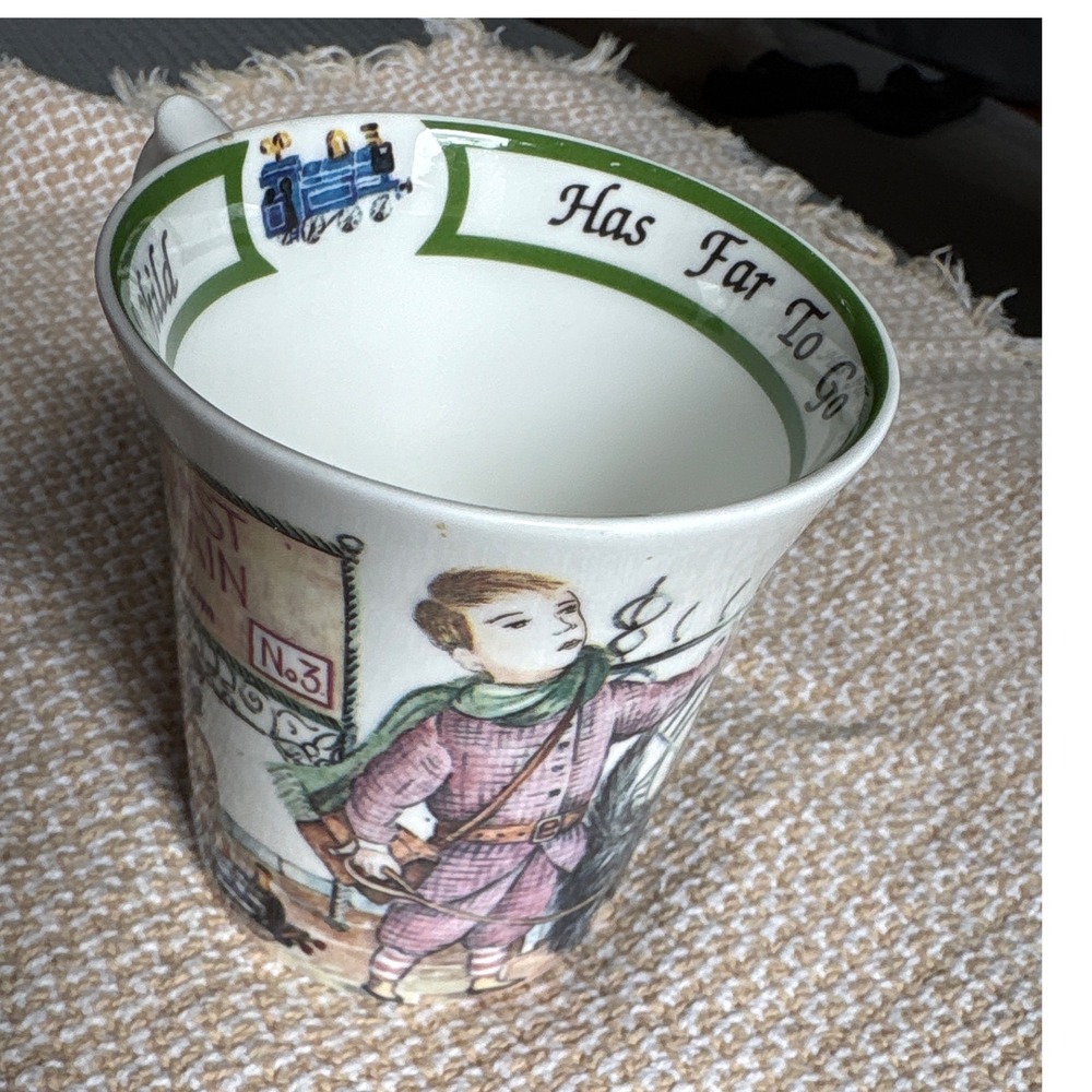 Queen's Fine Bone China Thursday's Child Birthday Week Mug Made in England